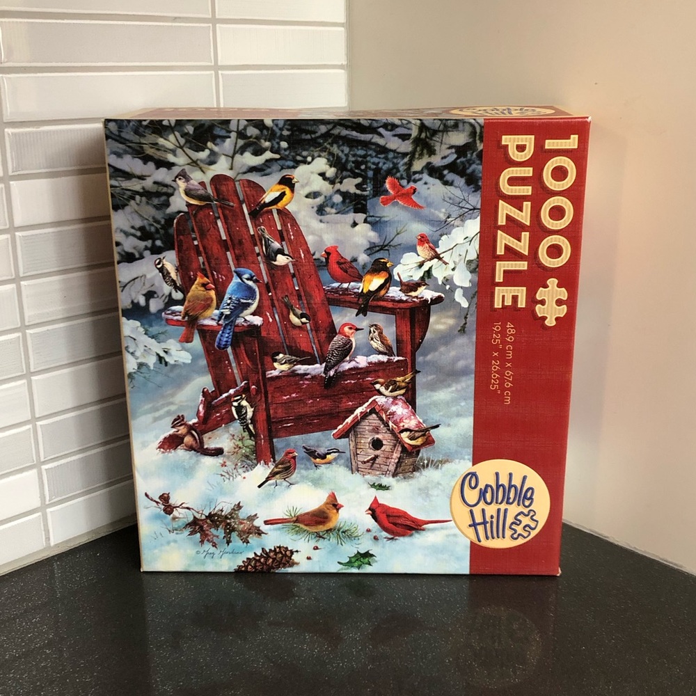 Cobble Hill Adirondack birds 1000 piece puzzle